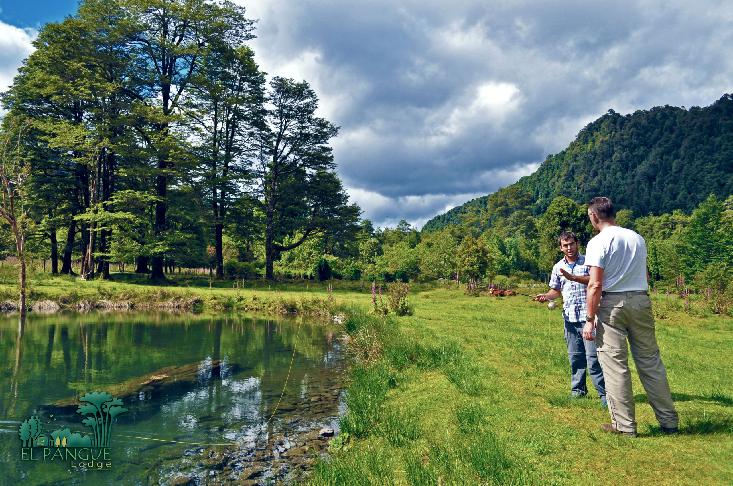Clases de Pesca con Mosca en Coto de Pesca Clases de Pesca con Mosca Laguna Artificial